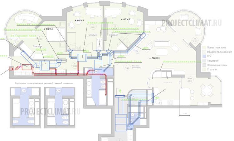 Проект системы кондиционирования и вентиляции