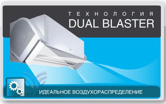 Технология очистки воздуха Dual Blaster