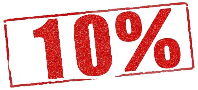 Скидка на кондиционеры от цены сайта 10%