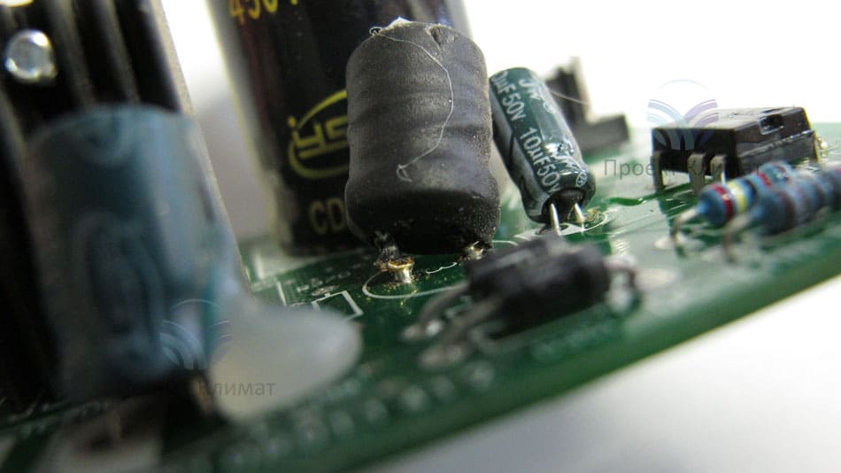 Ремонт платы управления кондиционером